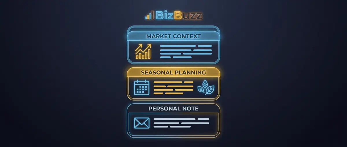 Financial advisor newsletter content framework